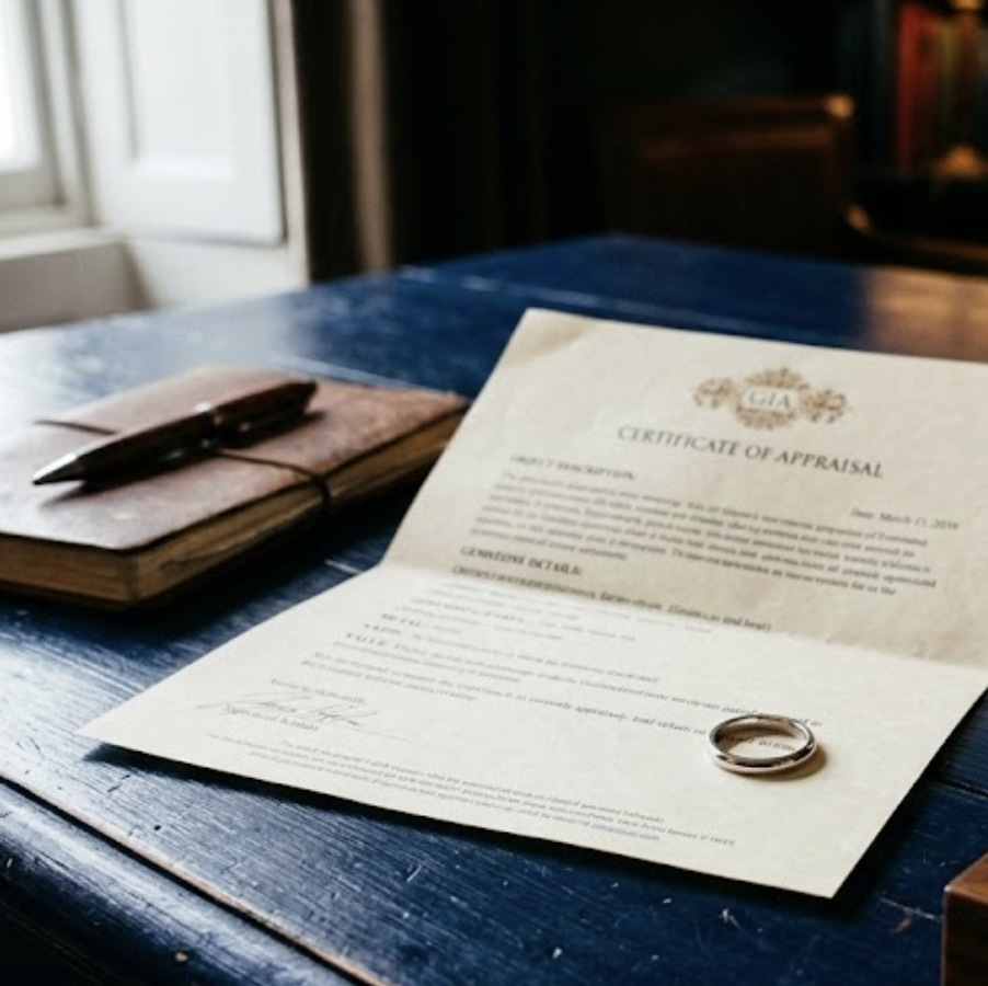 鑑定書のイメージ